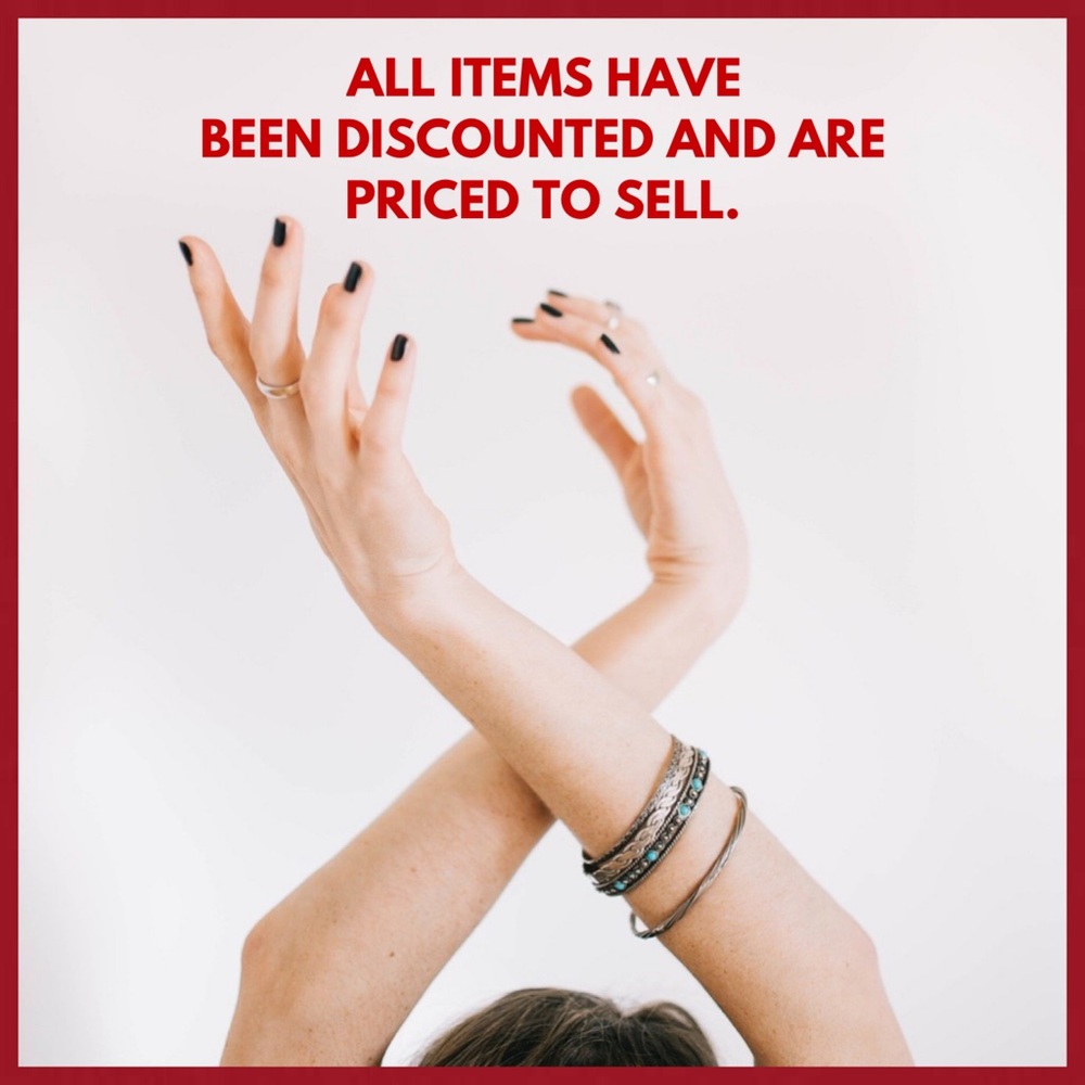 Priced to Sell. Items have been discounted.